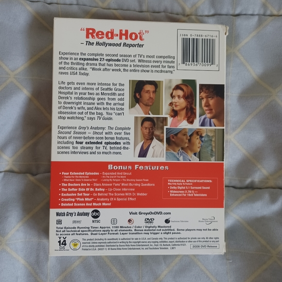 Grey's Anatomy Season 2 - Picture 2 of 4